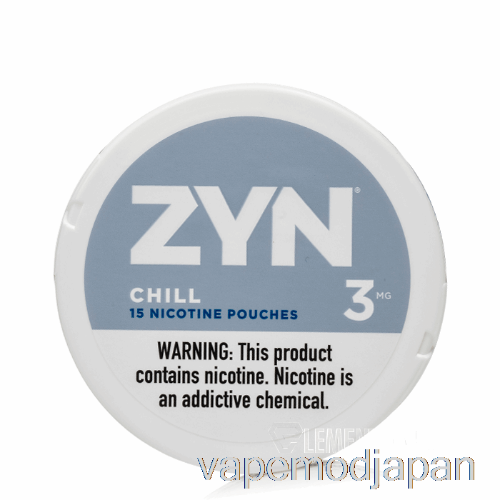 Vape Japan Zyn ニコチン パウチ - チル 3mg